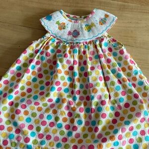 Girls Velani smocked dress